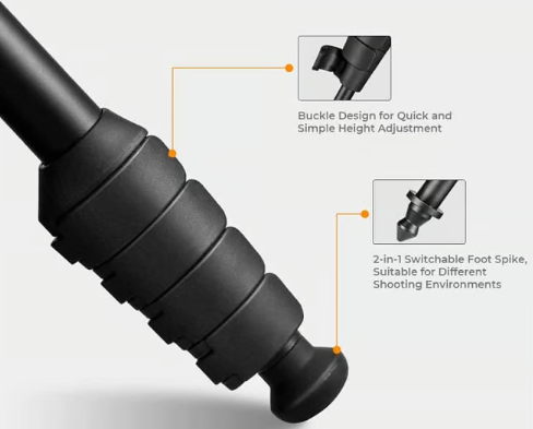 K&F CONCEPT MS16, Monopied portabil - imagine 4