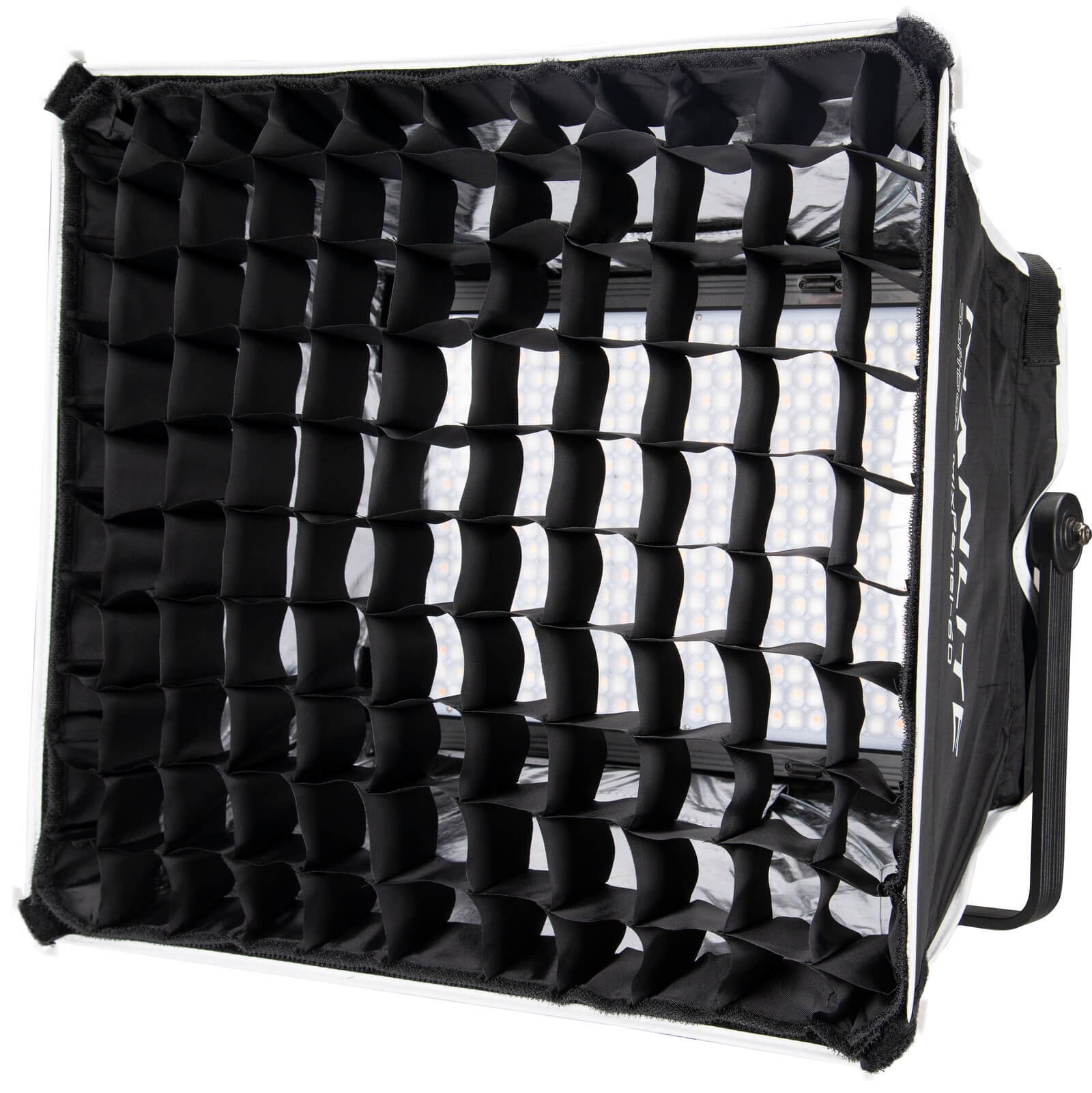 Nanlite SB-MP60 Softbox Pliabil cu Eggcrate pentru Panou LED MixPanel 60, Interior Argintiu, Prindere Velcro - imagine 5