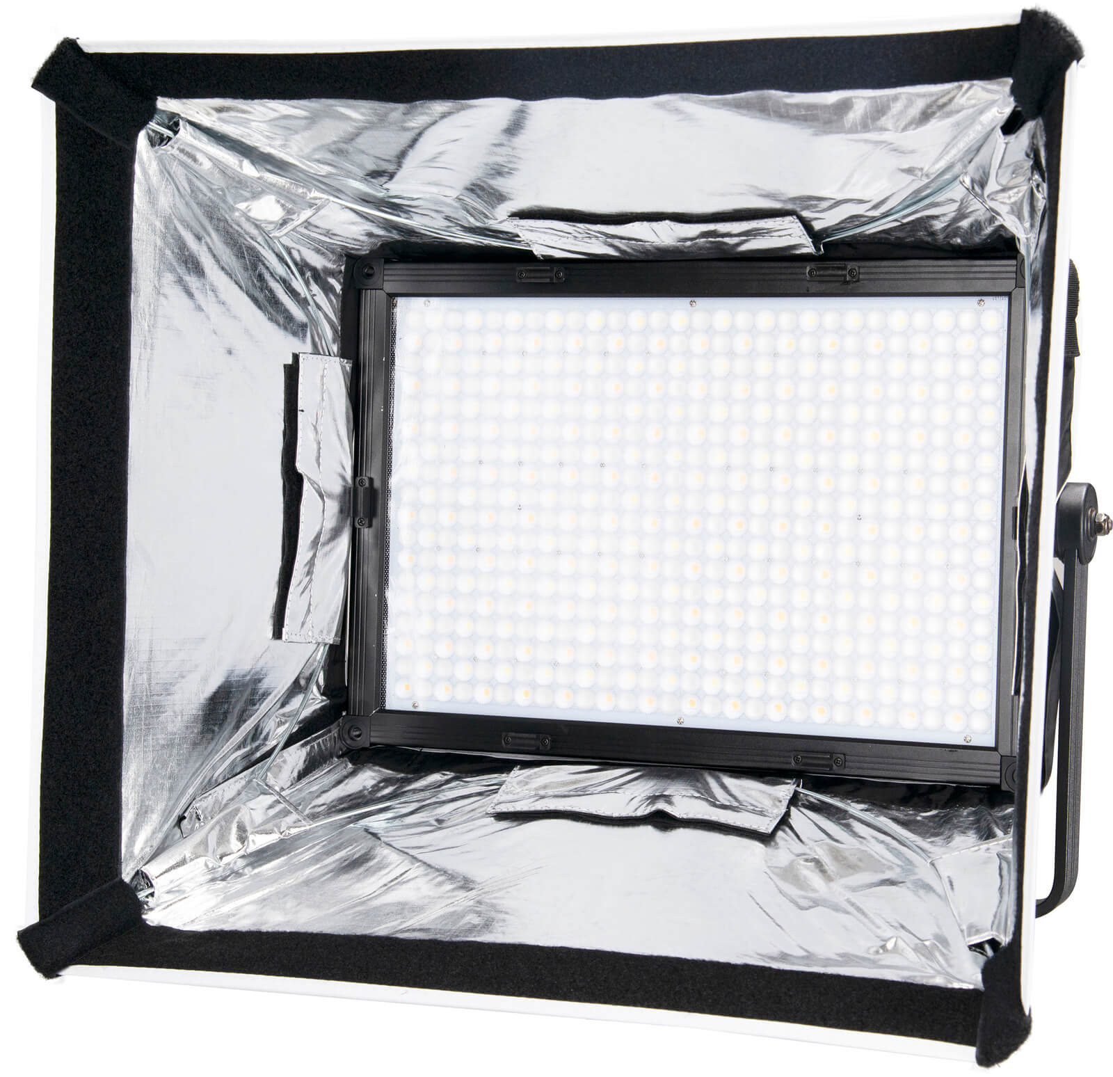 Nanlite SB-MP60 Softbox Pliabil cu Eggcrate pentru Panou LED MixPanel 60, Interior Argintiu, Prindere Velcro - imagine 10