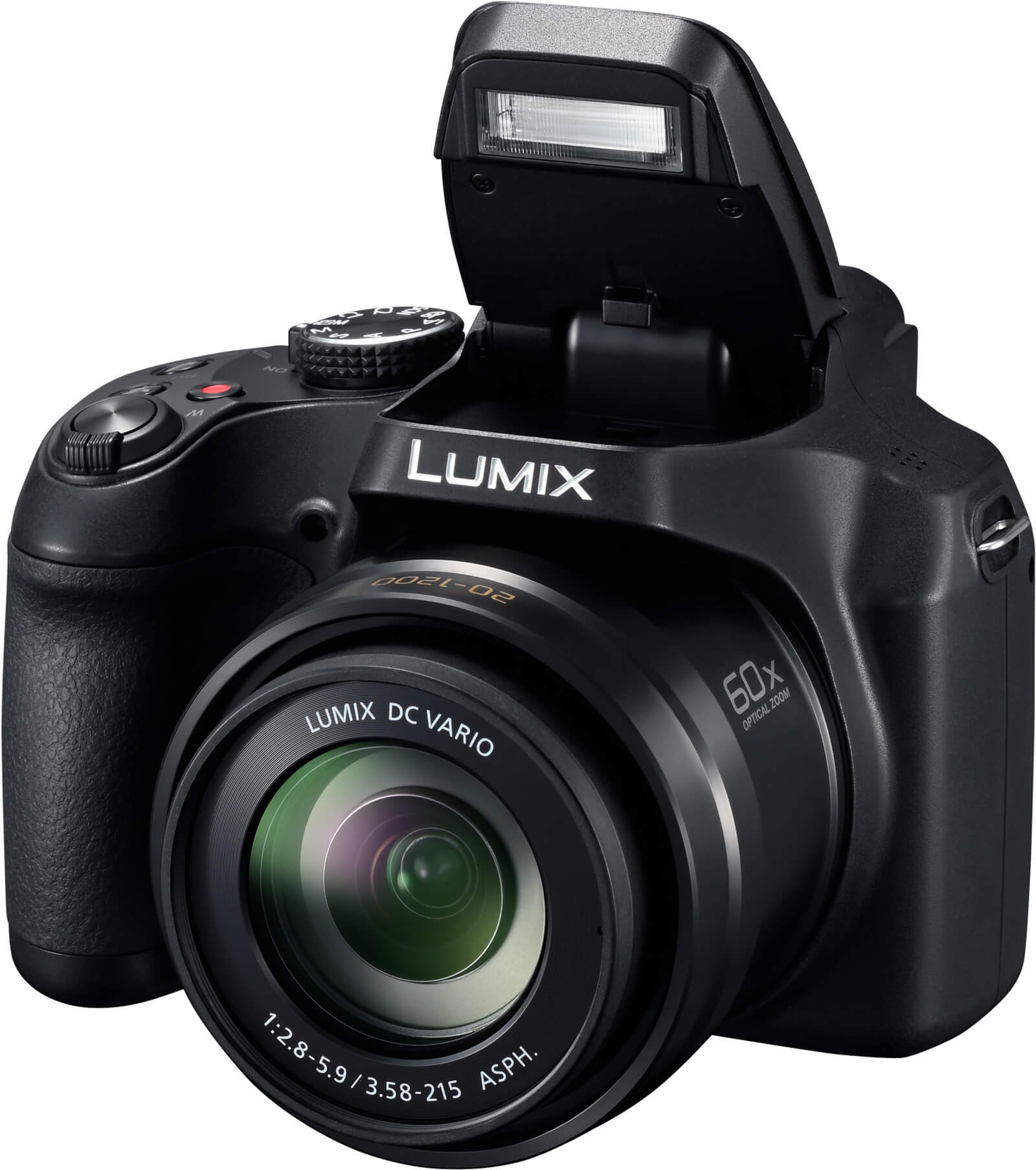 Panasonic Lumix FZ82D Aparat Foto Digital Bridge, Zoom Optic 60x (20-1200 mm), Senzor 18.1 MP, Video 4K, Vizor OLED - imagine 3