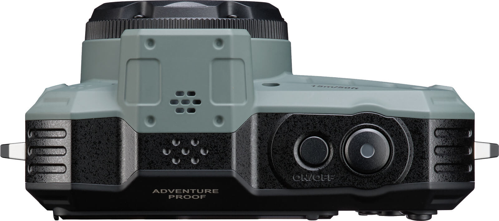 Pentax WG-1000 Olive Aparat Foto Compact Rezistent la Apa, Senzor 16.35 MP, Zoom Optic 4x, Subacvatic 15 m, Antisoc 2 m - imagine 3