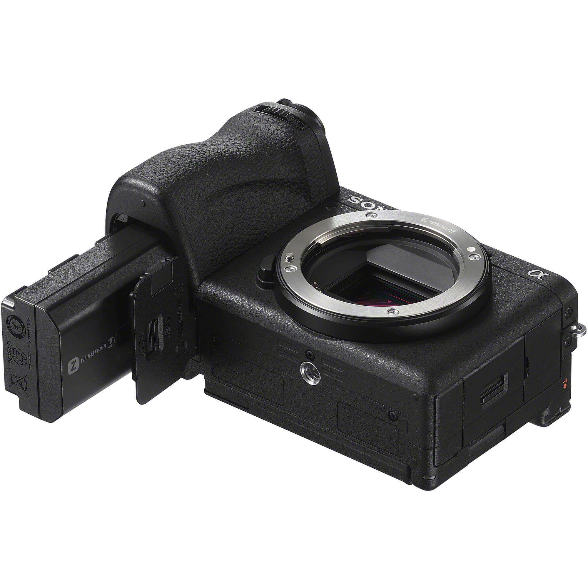 Sony A6700 Body Aparat Foto Mirrorless APS-C 26 MP, Video 4K 120p 10-bit, Procesor AI, Stabilizare 5 Axe, Negru - imagine 3