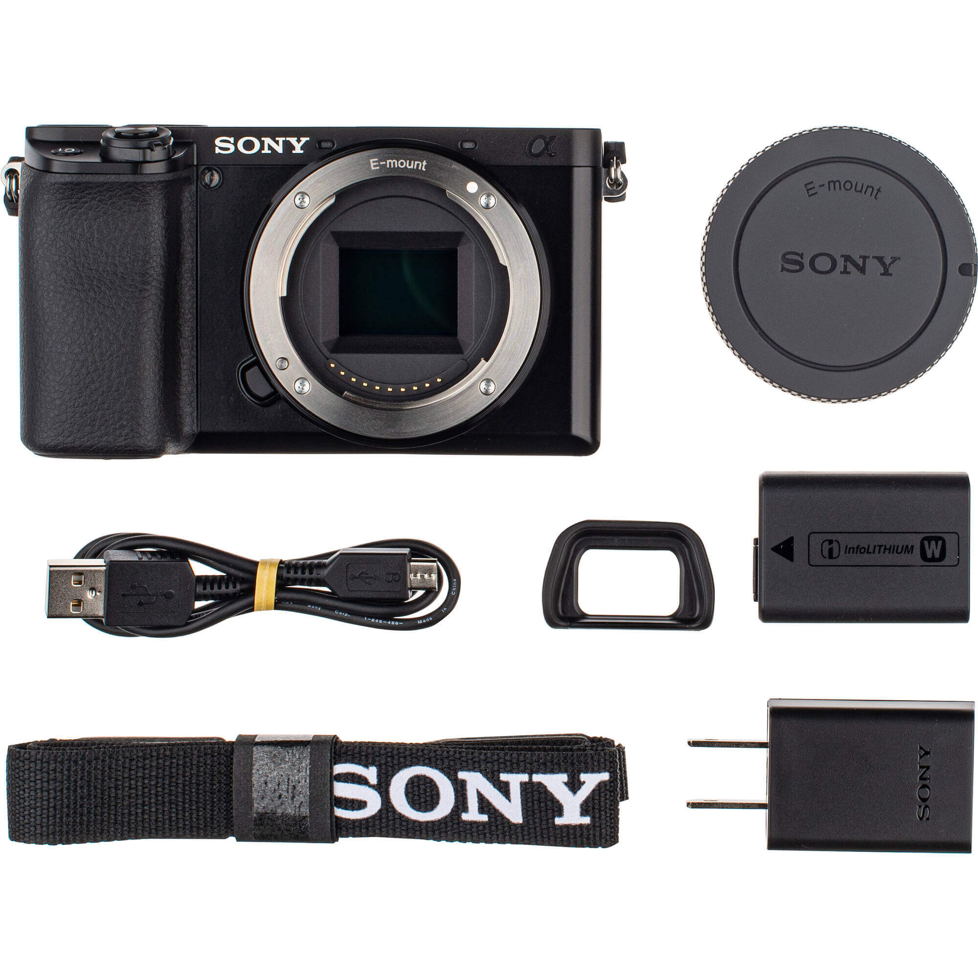 Sony Alpha A6100 Body Aparat Foto Mirrorless APS-C 24.2 MP, Video 4K, Real-time Eye AF, Ecran Rabatabil 180°, Negru - imagine 12