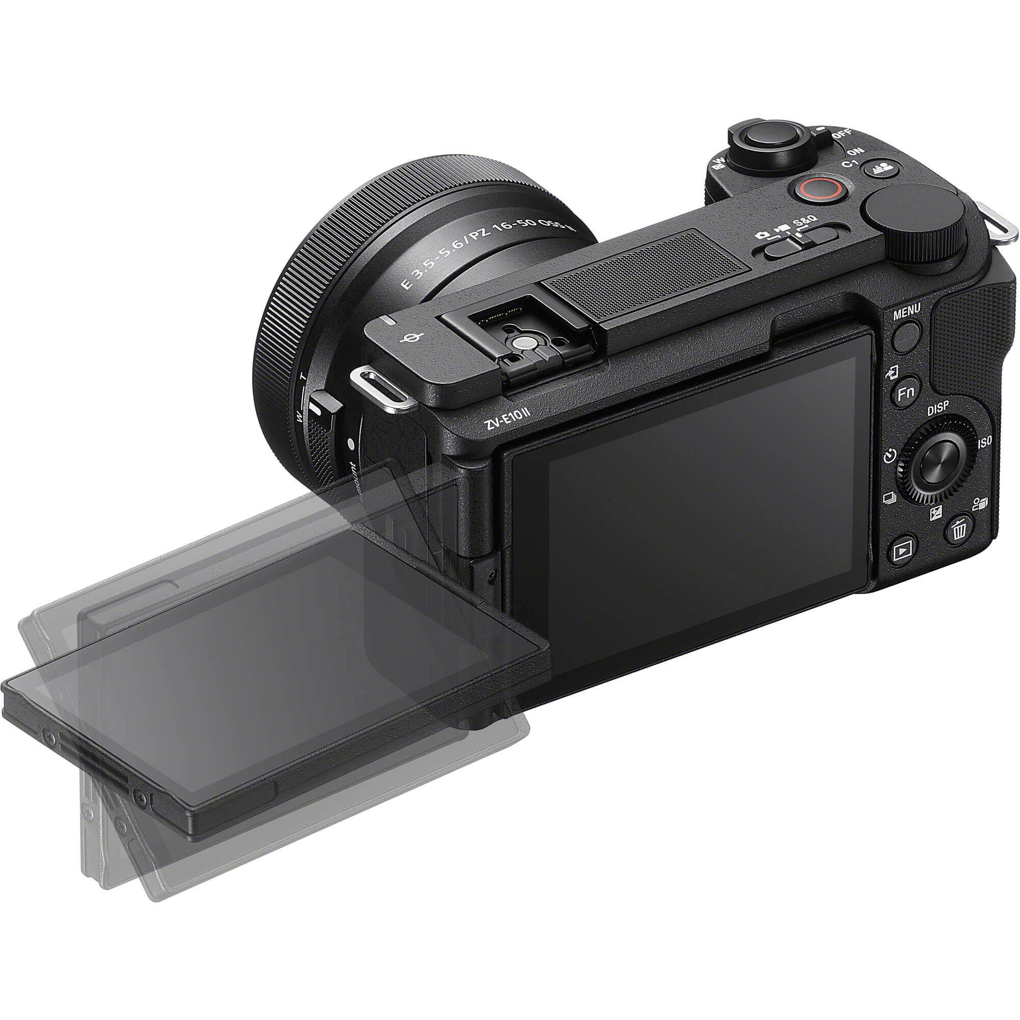 Sony ZV-E10 II Body Aparat Foto Mirrorless APS-C 26 MP, Video 4K 60p, Autofocus AI, Ecran Rabatabil, Negru - imagine 6