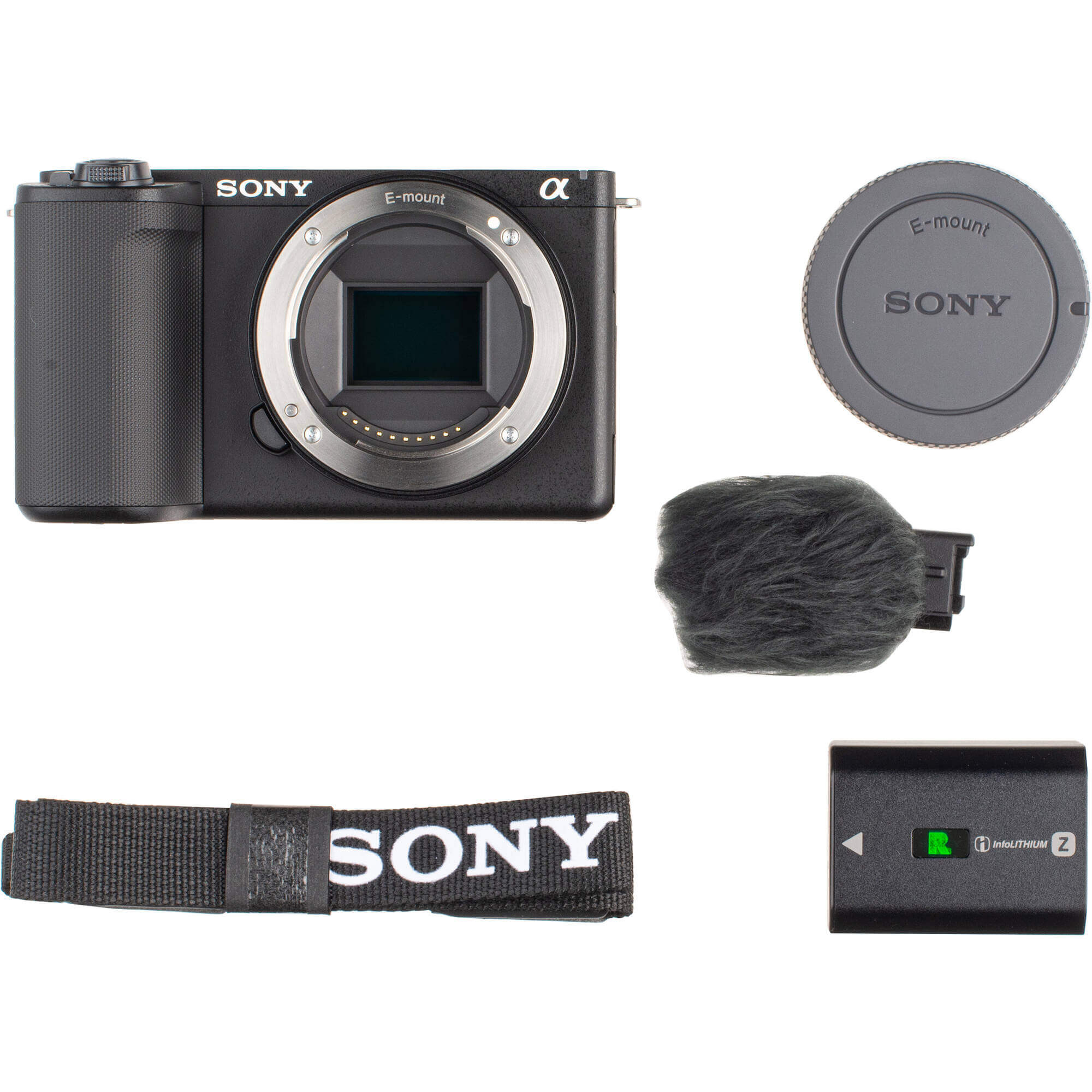Sony ZV-E10 II Body Aparat Foto Mirrorless APS-C 26 MP, Video 4K 60p, Autofocus AI, Ecran Rabatabil, Negru - imagine 12
