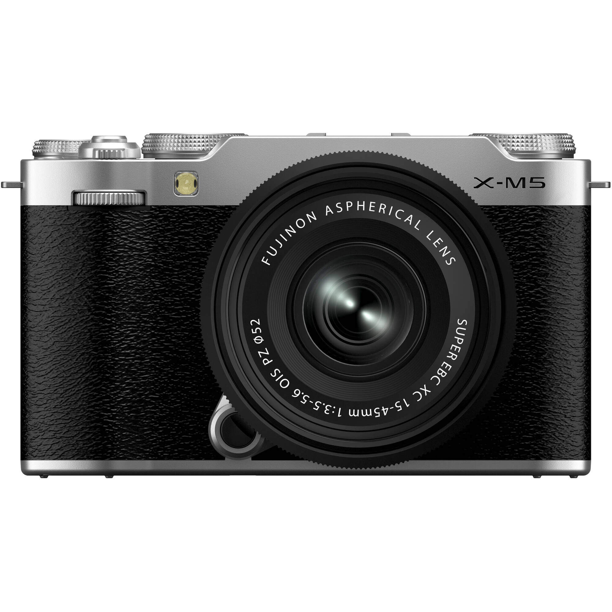 Fujifilm X-M5 Kit Obiectiv XC 15-45mm f/3.5-5.6 OIS PZ Aparat Foto Mirrorless 26.1 MP, Video 6.2K, Autofocus AI, Argintiu - imagine 3