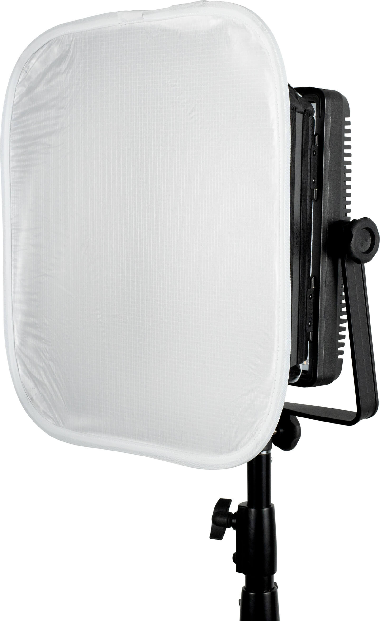 Nanlite Softbox pentru Panouri LED 600SA, 600CSA si 600DSA, Montare pe Barndoors, Interior Argintiu, Pliabil, Negru