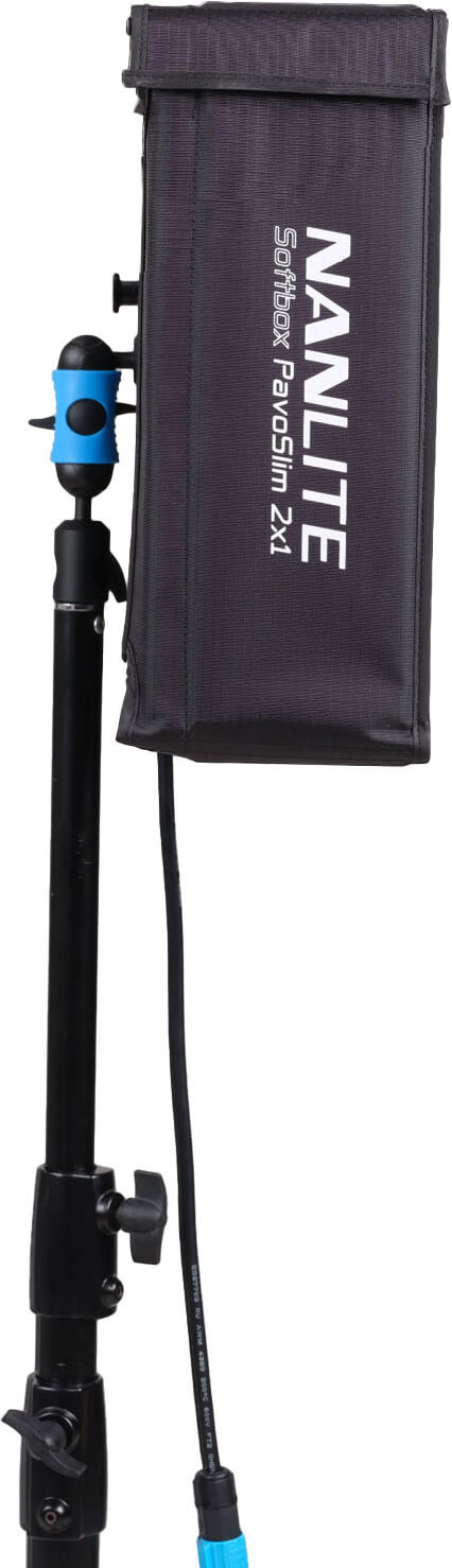 Softbox Nanlite Pliabil cu Grid pentru PavoSlim 120B si 120C, Doua Difuzii (1.5 si 2.5), Montare Velcro, Negru - imagine 4