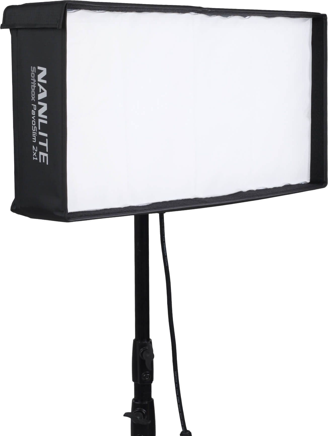 Softbox Nanlite Pliabil cu Grid pentru PavoSlim 120B si 120C, Doua Difuzii (1.5 si 2.5), Montare Velcro, Negru - imagine 7