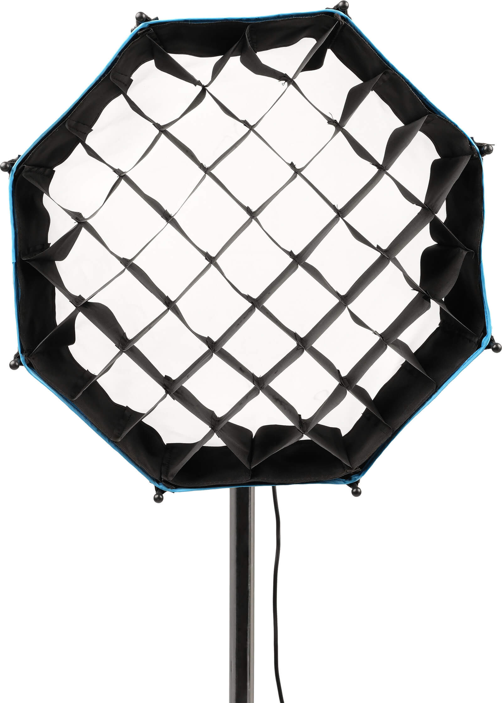 Nanlite SB-FMM-O-40 Softbox Octogonal 40 cm, Montura FM, Sistem Quick Release, Include Grid si Doua Difuzii, Argintiu - imagine 4