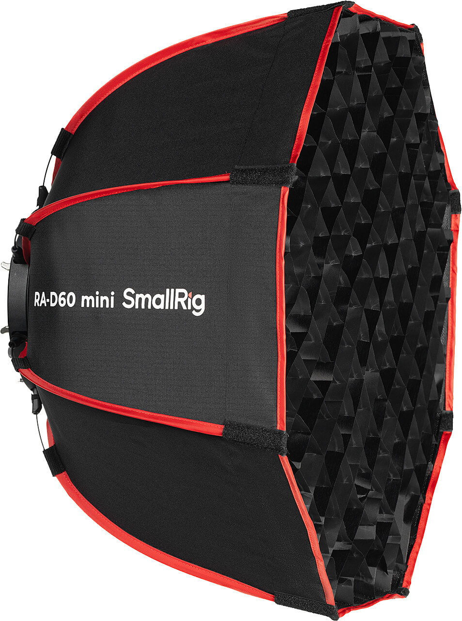 SmallRig 4682 Mini Softbox Parabolic RA-D60 60 cm, Montura Mini Bowens, Quick Release, Grid Inclus, Pentru RC 60B si RC 100B - imagine 3