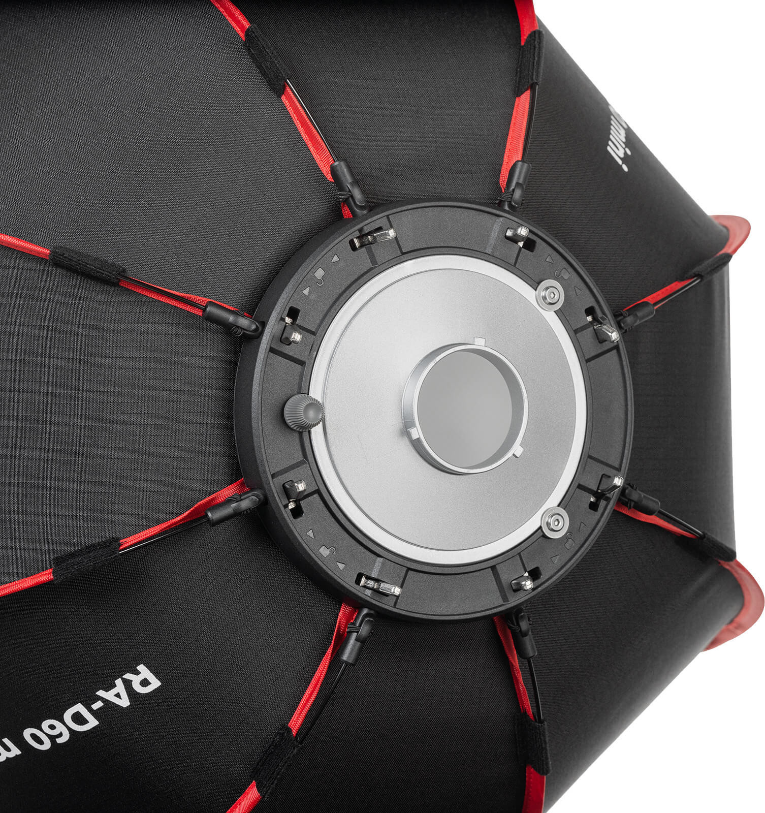 SmallRig 4682 Mini Softbox Parabolic RA-D60 60 cm, Montura Mini Bowens, Quick Release, Grid Inclus, Pentru RC 60B si RC 100B - imagine 9