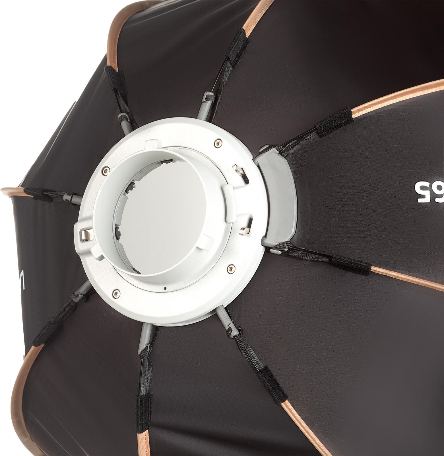 SmallRig 4874 Softbox Octagonal LA-O65 65 cm, Montura Bowens, Quick Release, Include Grid Honeycomb si 2 Difuzii - imagine 7