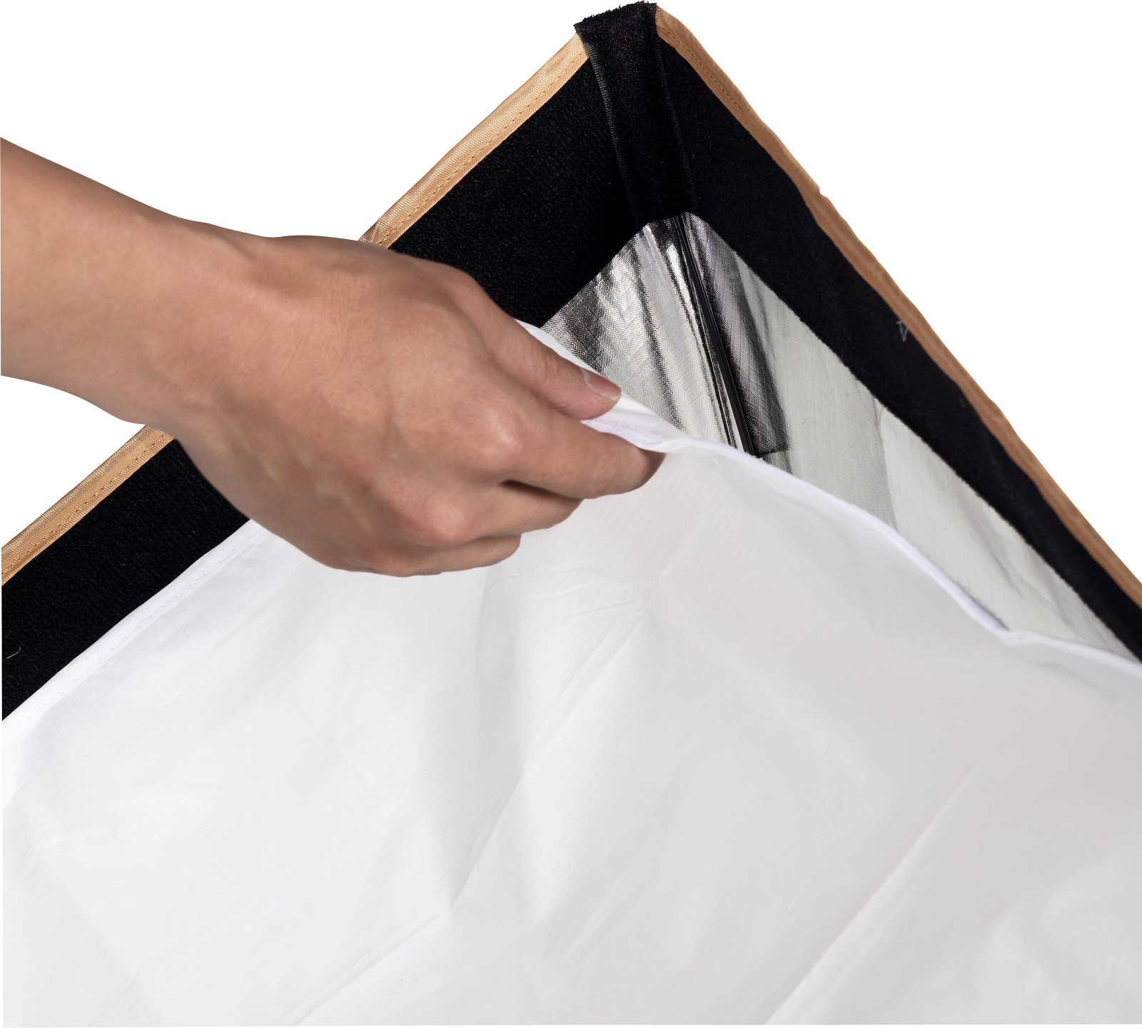 SmallRig 5369 Softbox Strip FS-6090 60 x 90 cm, Quick-Setup Folding, Montura Bowens, Include Grid si 2 Difuzii - imagine 4