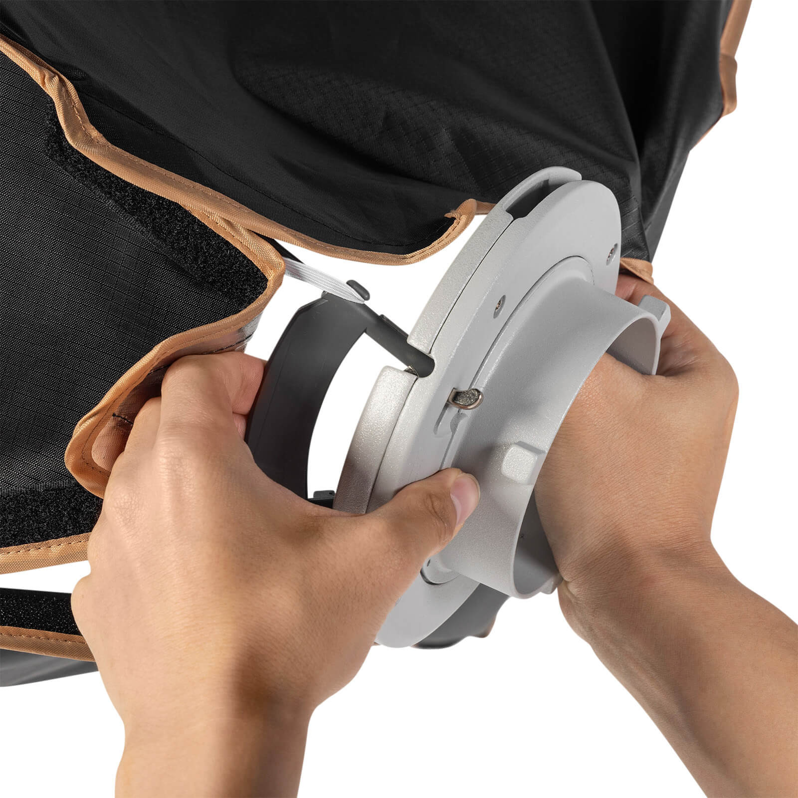 SmallRig 5369 Softbox Strip FS-6090 60 x 90 cm, Quick-Setup Folding, Montura Bowens, Include Grid si 2 Difuzii - imagine 9