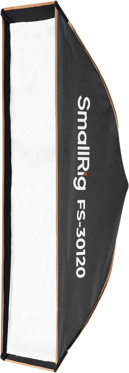 SmallRig 5370 Softbox Strip FS-30120 30 x 120 cm, Quick-Setup Folding, Montura Bowens, Include Grid si 2 Difuzii - imagine 3