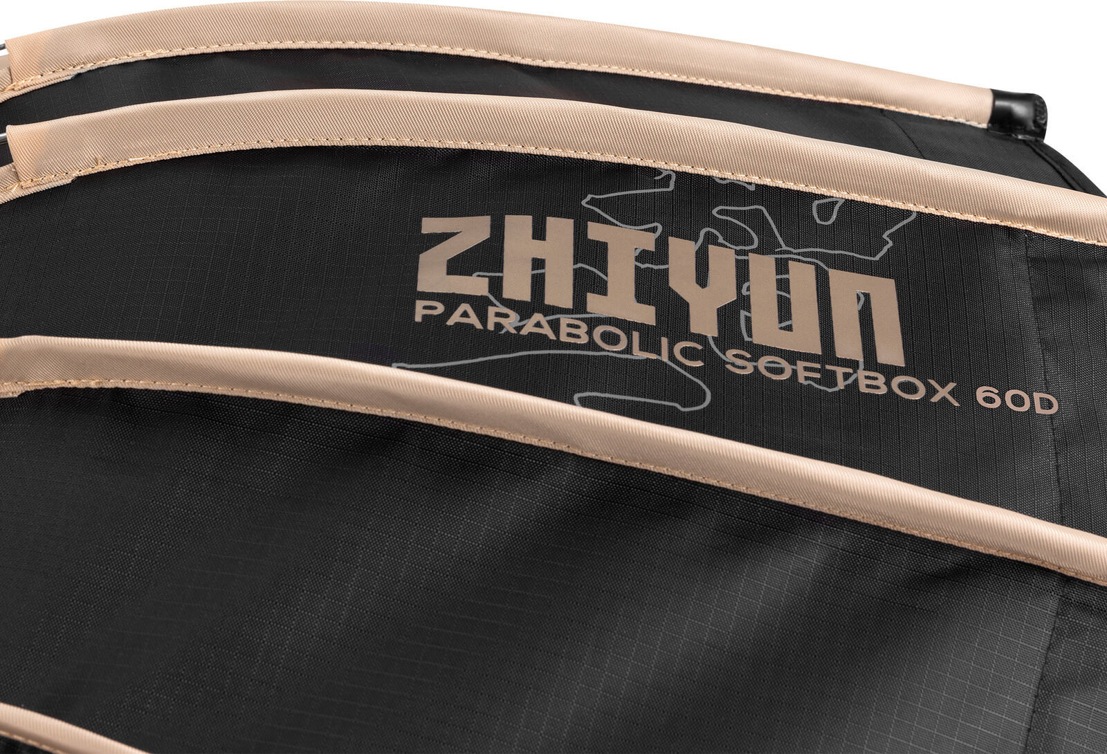 Zhiyun Softbox Parabolic 60cm, Montura Bowens, Quick Setup 16 Tije, Include Grid si Difuzii, Pentru Molus G60 si X100, 60D - imagine 7