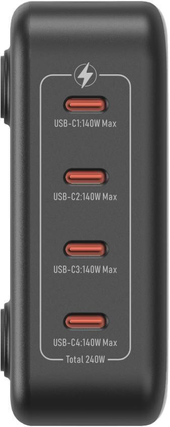 SmallRig 4752 Incarcator PD 240W cu 4 Porturi USB-C, Power Adapter Fast Charge 140W PD 3.1, Pentru Baterii V-Mount, Laptop, Foto - imagine 5