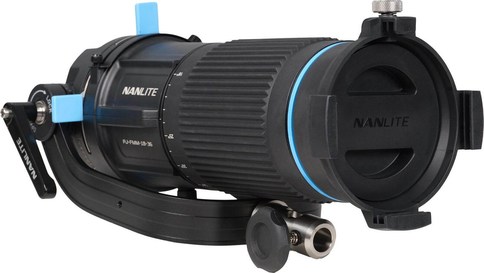 Nanlite PJ-FMM-18-36 Proiector cu Zoom 18°-36° pentru Montura FM, Proiector GOBO, Compatibil Forza 60, 60B, 150, 150B - imagine 11