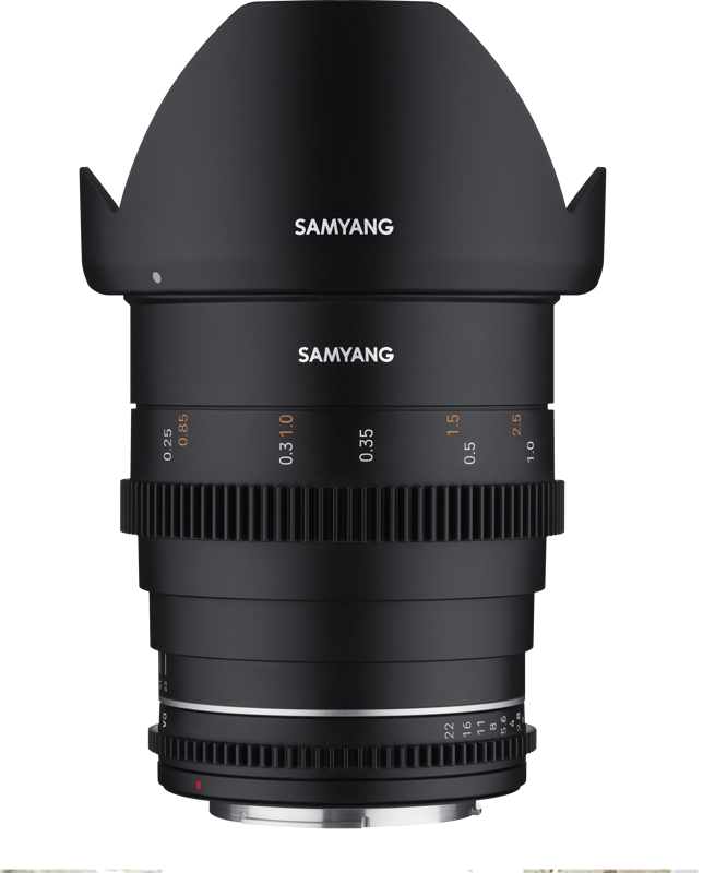 Samyang 24mm T1.5 VDSLR MK2 Canon RF Obiectiv video cinematic, Full Frame, Diafragma T1.5, Filtru 77mm, Weather Sealing - imagine 5