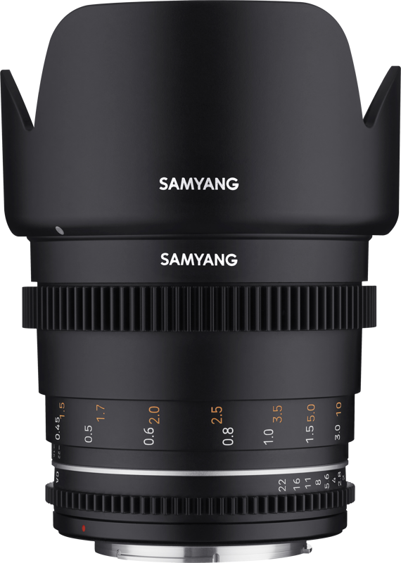 Samyang 50mm T1.5 VDSLR MK2 Sony FE Obiectiv video cinematic, Full Frame, Diafragma T1.5, Filtru 77mm, Weather Sealing - imagine 5