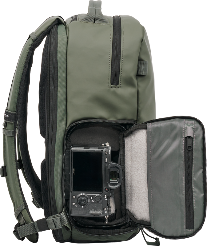 WANDRD PRVKE 21L Zip Photo Bundle Wasatch Green - imagine 5