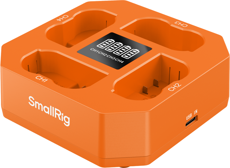 SmallRig 5747 Four-Channel Camera Battery Charger for EN-EL15c - imagine 3