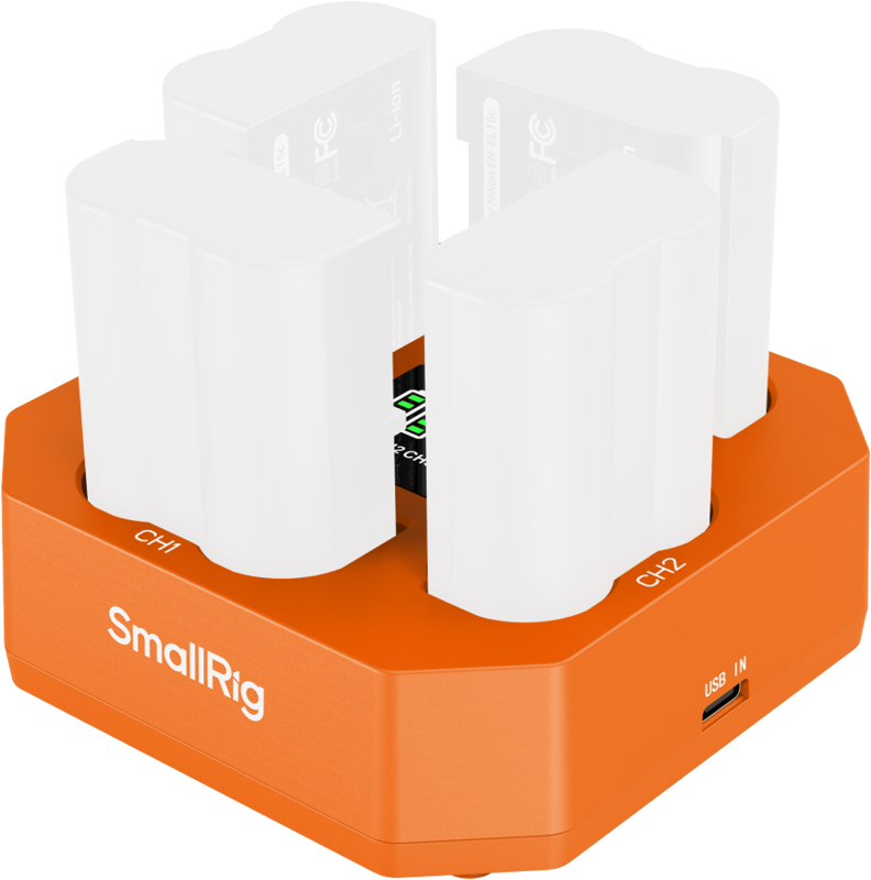 SmallRig 5747 Four-Channel Camera Battery Charger for EN-EL15c - imagine 4