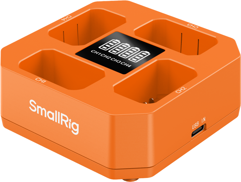 SmallRig 5749 Four-Channel Camera Battery Charger for NP-FW50 - imagine 3