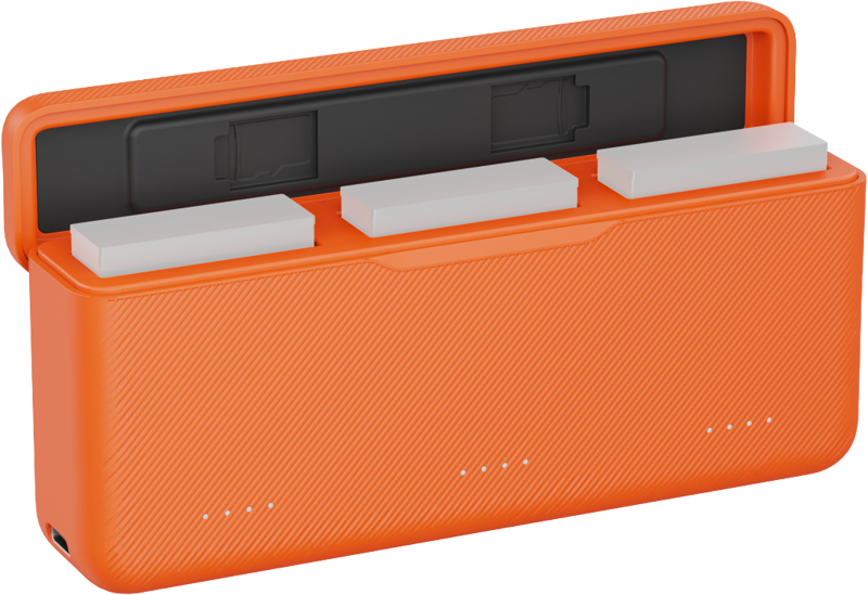 SmallRig 5922 Charging Case for Batteries for DJI Action 6 - imagine 2