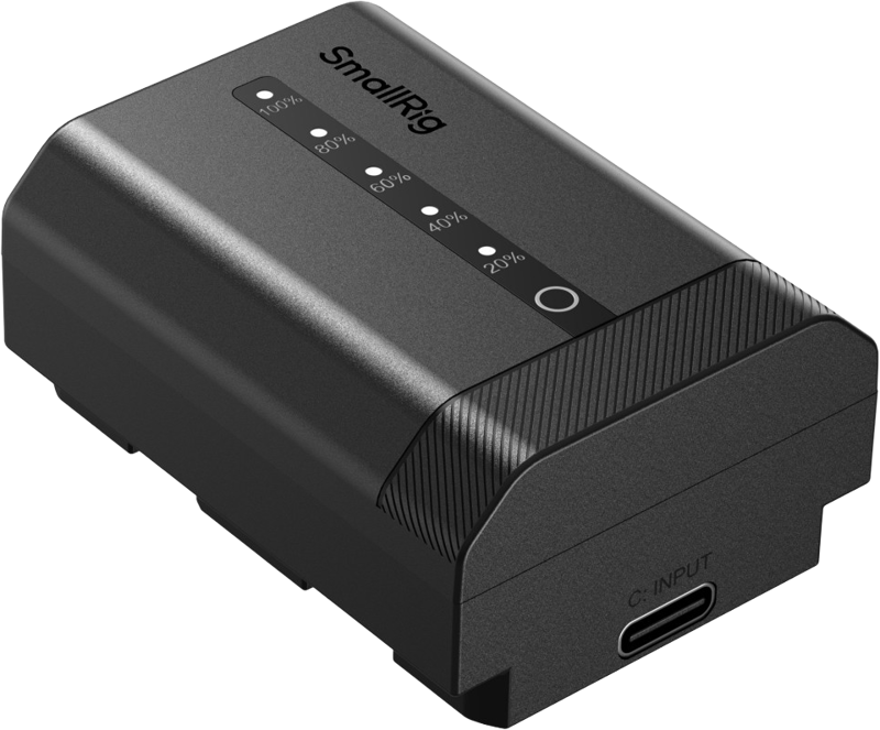 SmallRig 5297 USB-C Camera Battery with Power Display for Sony NP-FZ100 - imagine 5