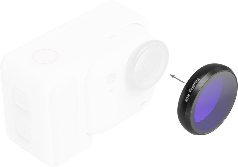 SmallRig 5862 Filter Kit for Insta360 GO Ultra - imagine 5