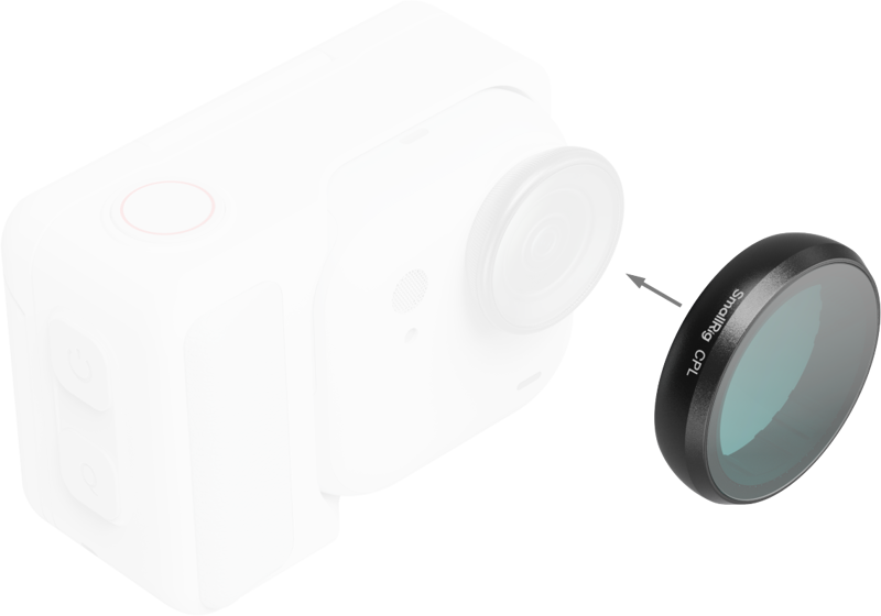 SmallRig 6087 CPL Filter for Insta360 GO Ultra - imagine 5