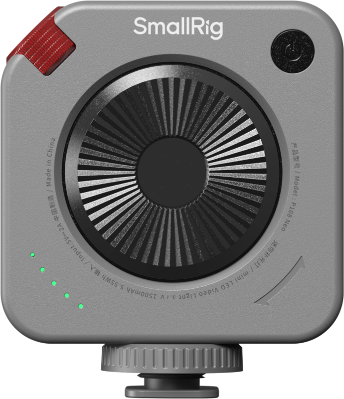 SmallRig 5821 Neo mini LED Video Light P108 (Nebula Gray) - imagine 2
