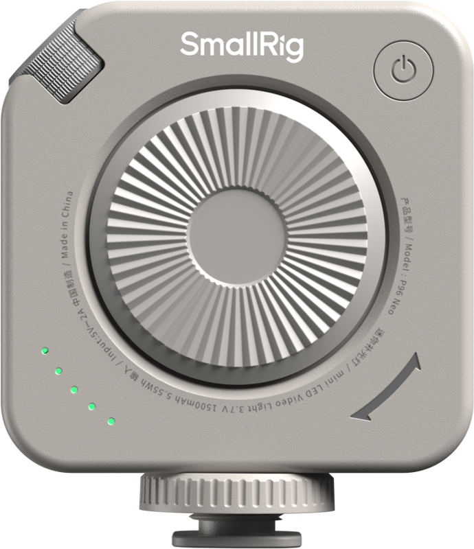 SmallRig 5820 Neo mini LED Video Light P96 (Morandi Gray) - imagine 2