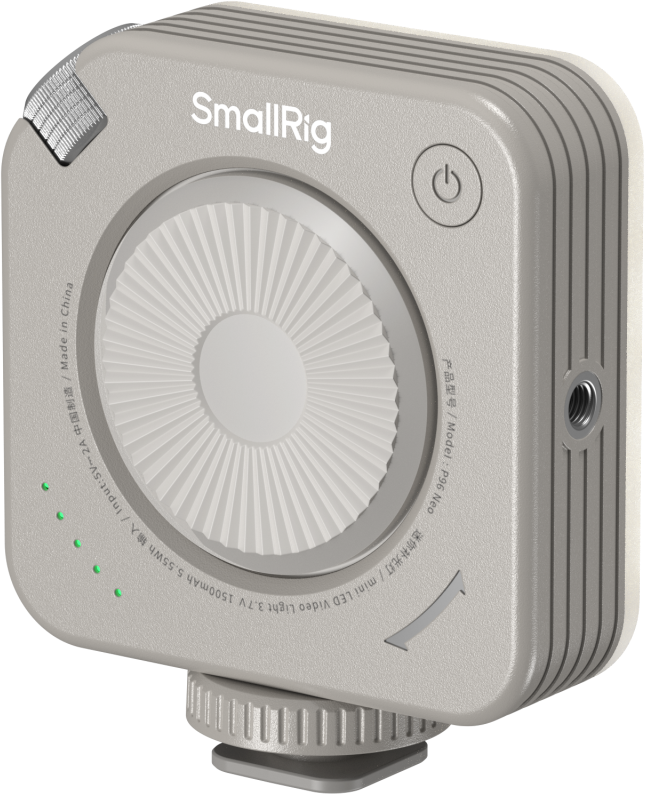 SmallRig 5820 Neo mini LED Video Light P96 (Morandi Gray) - imagine 4