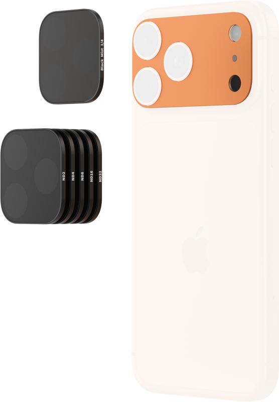 SmallRig 6076 Square ND & Black Mist Filter Kit for iPhone 17 Pro Max (Blue) - imagine 3