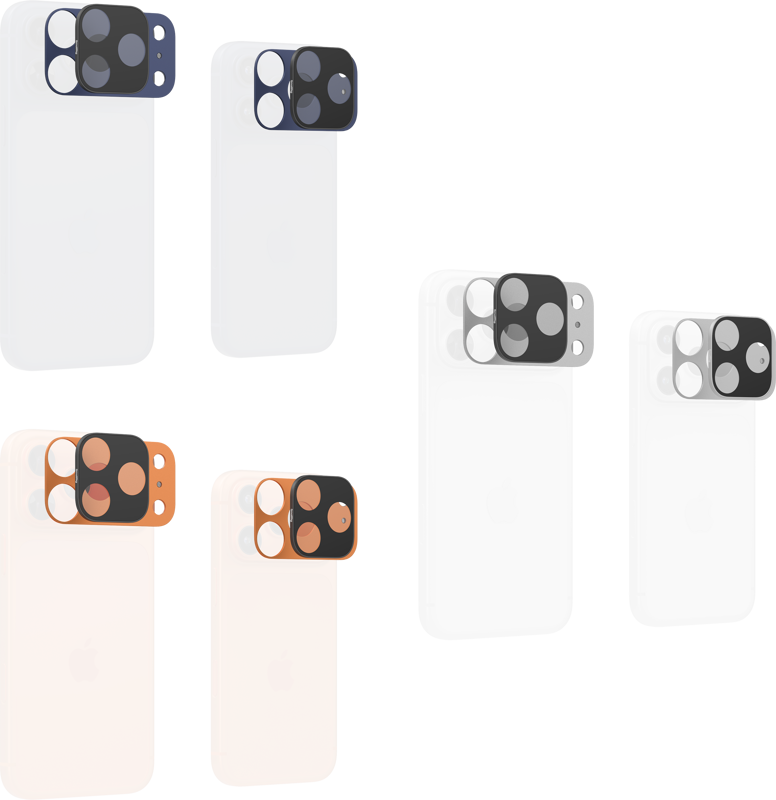 SmallRig 6075 Square ND & Black Mist Filter Kit for iPhone 17 Pro Max (Orange) - imagine 2