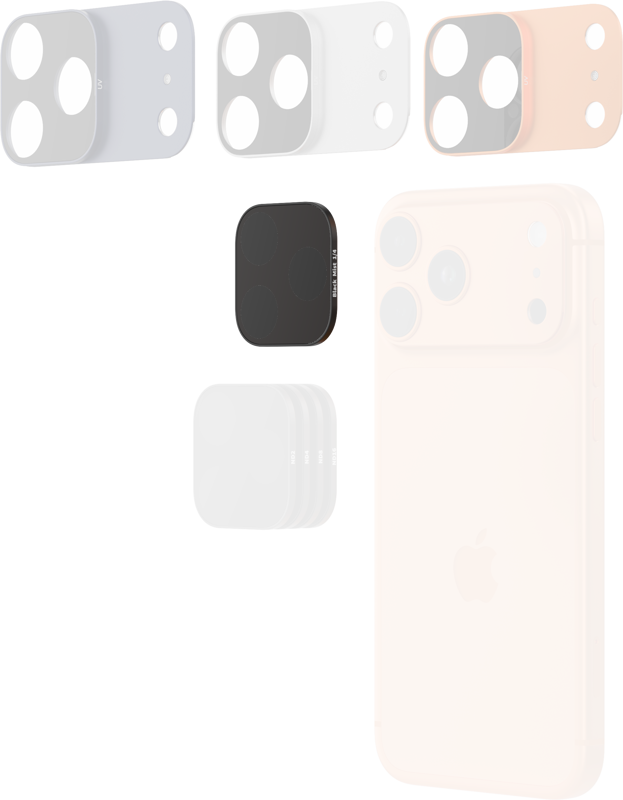 SmallRig 6071 Square 1/4 Black Mist Filter for iPhone 17 Pro Series - imagine 2
