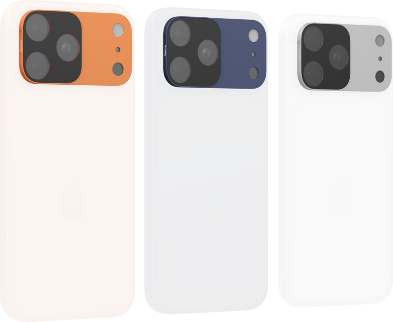 SmallRig 6063 Square UV Filter Kit for iPhone 17 Pro (Orange)