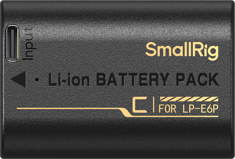 SmallRig 5295 Camera Battery with USB-C Charging for Canon LP-E6P 3 Year Warranty - imagine 5