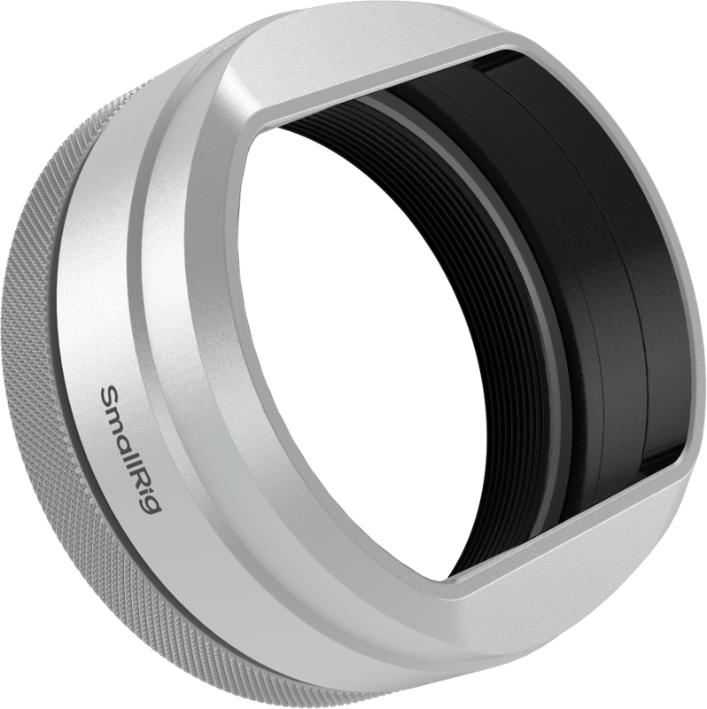 SmallRig 5849 Lens Hood for FUJIFILM X100VI / X100V (Silver) - imagine 2
