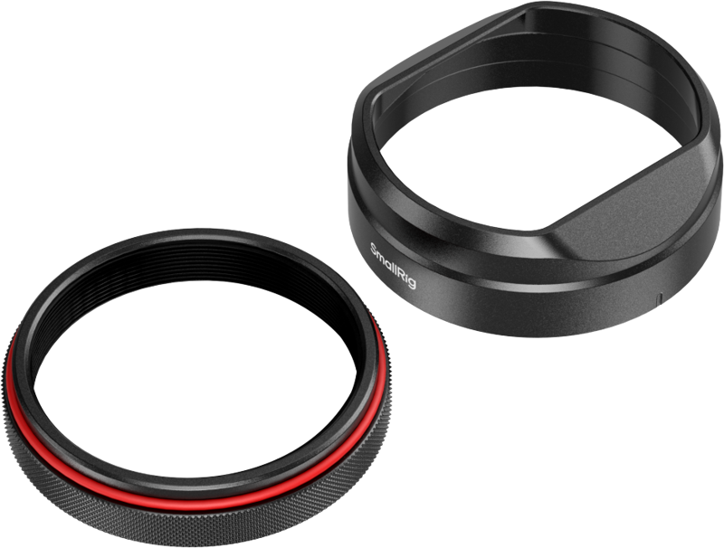 SmallRig 5848 Lens Hood for FUJIFILM X100VI / X100V (Black) - imagine 4