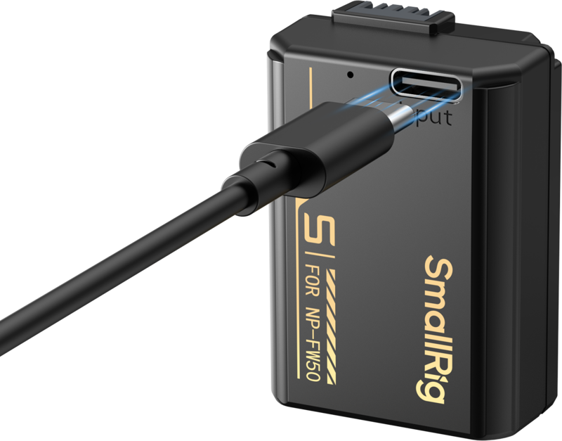SmallRig 6097 Camera Battery with USB-C Charging for Sony NP-FW50 3 Year Warranty - imagine 3