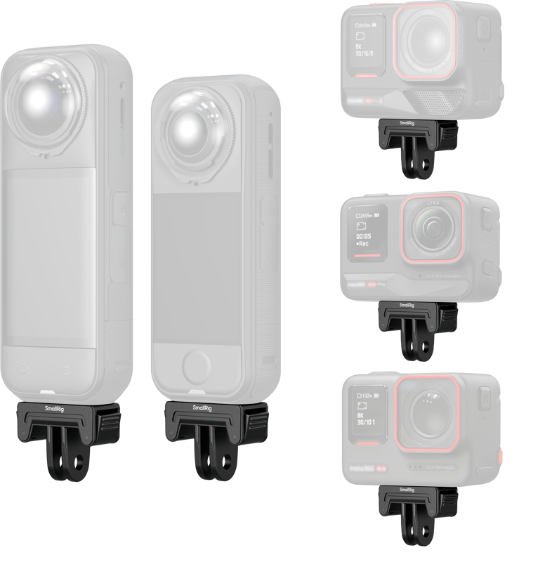SmallRig 6303 Quick Release Mount Adapter for Insta360 X5 / X4 Air / Ace Pro 2 / Ace Pro / Ace - imagine 4