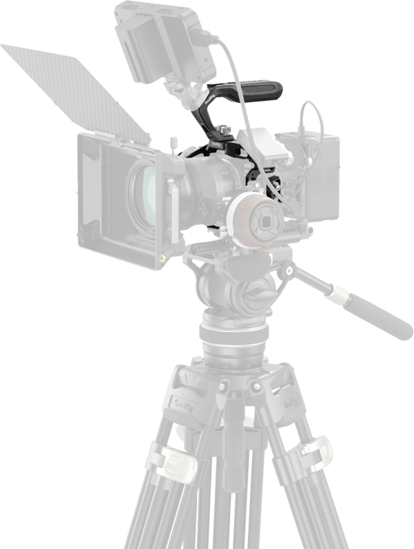 SmallRig 5690 V-Mount Battery Mount Plate Kit for Arca-Swiss Plate / NATO Rail - imagine 5
