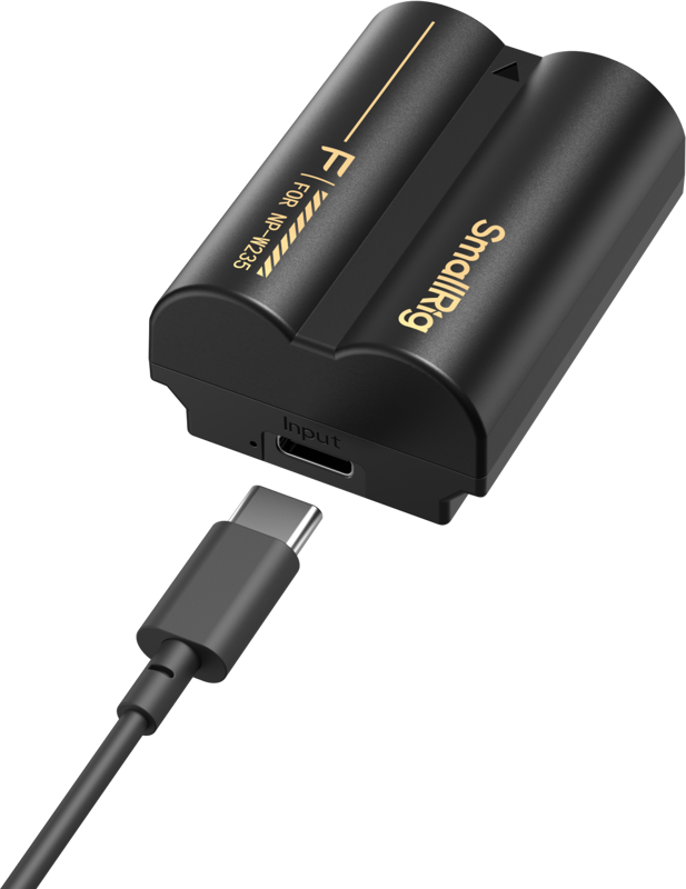 SmallRig 6096 Camera Battery with USB-C Charging for FUJIFILM NP-W235 3 Year Warranty - imagine 3