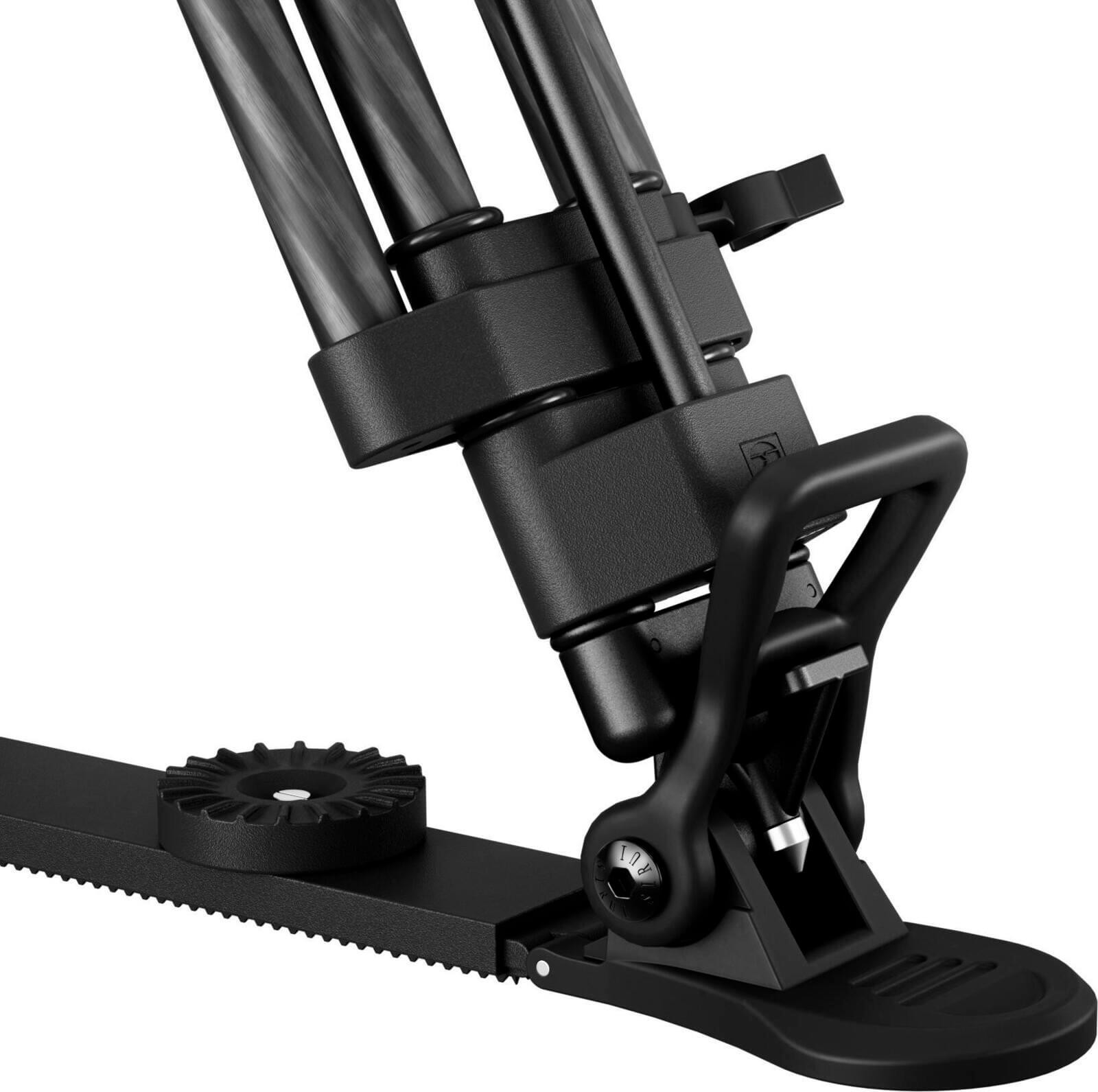 Sirui SQ75+S5 Trepied Video Rapid Twin-Leg din Carbon, Bol 75 mm, Inaltime 178 cm, Sarcina 5 kg, Reglaj One-Step - imagine 8
