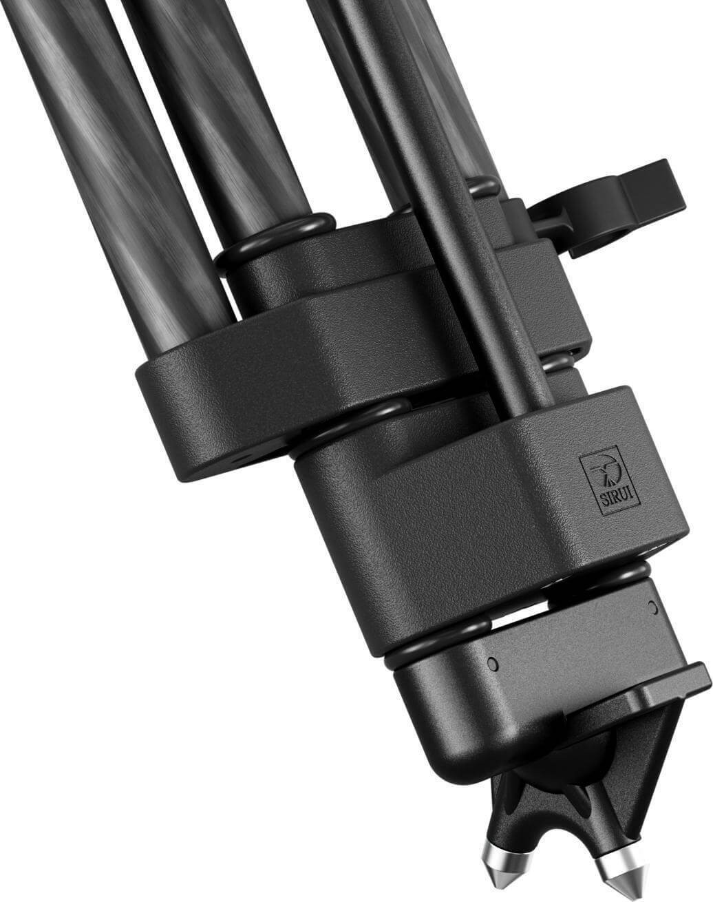 Sirui SQ75+S5 Trepied Video Rapid Twin-Leg din Carbon, Bol 75 mm, Inaltime 178 cm, Sarcina 5 kg, Reglaj One-Step - imagine 9