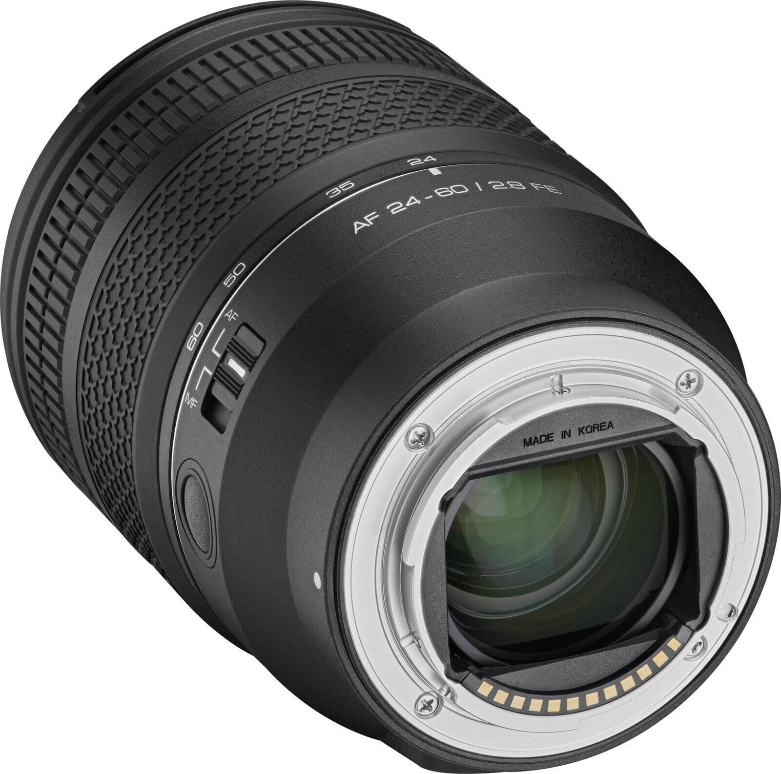 Samyang AF 24-60mm F2.8 FE Obiectiv foto mirrorless, Full Frame, Diafragma F2.8, Filtru 72mm, Greutate 494g, Montura Sony E - imagine 7
